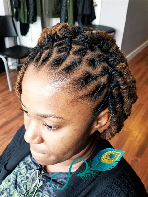 short dreads braided|More.